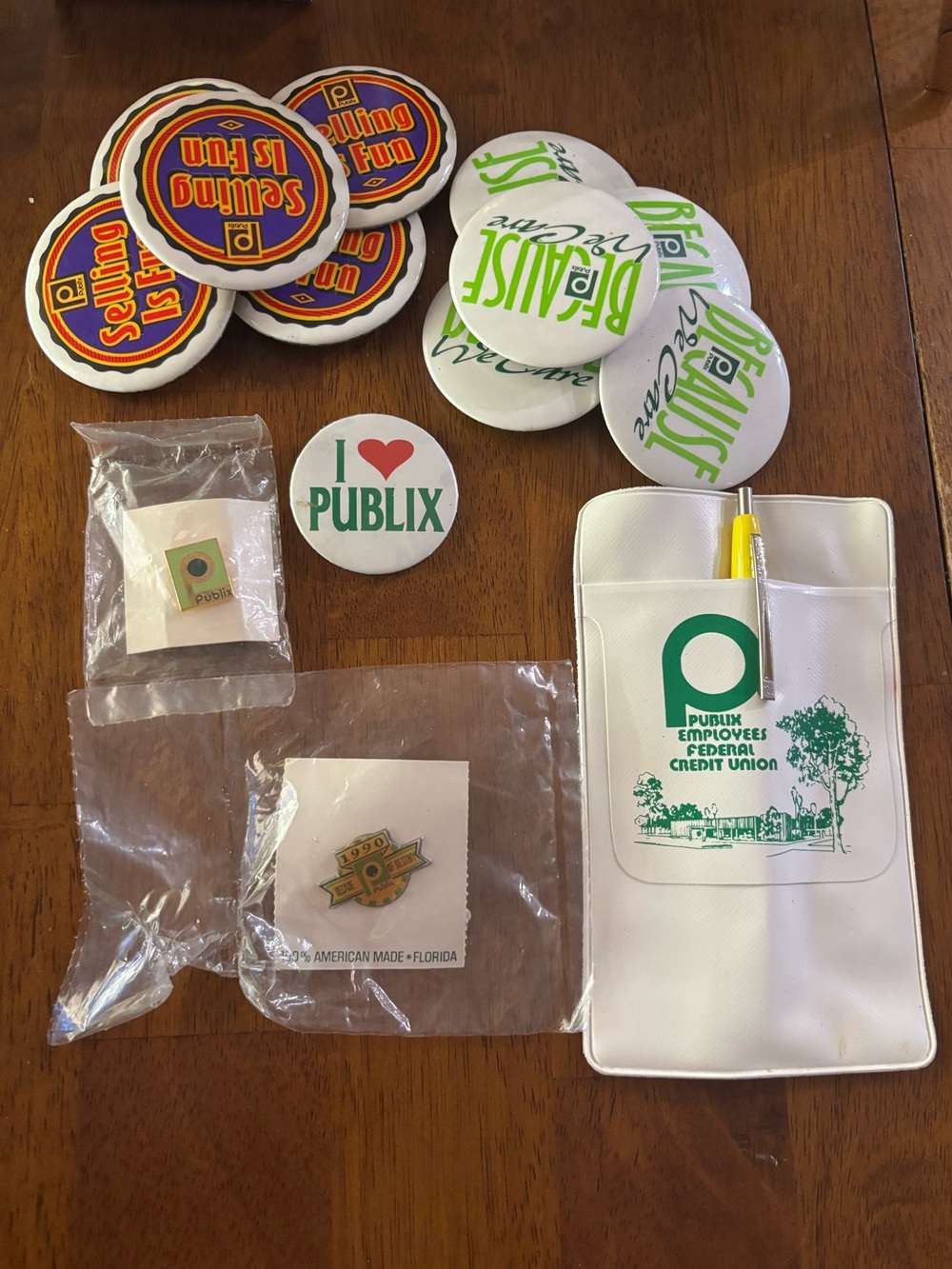 Publix Super Market Vintage Publix Employee  Lot